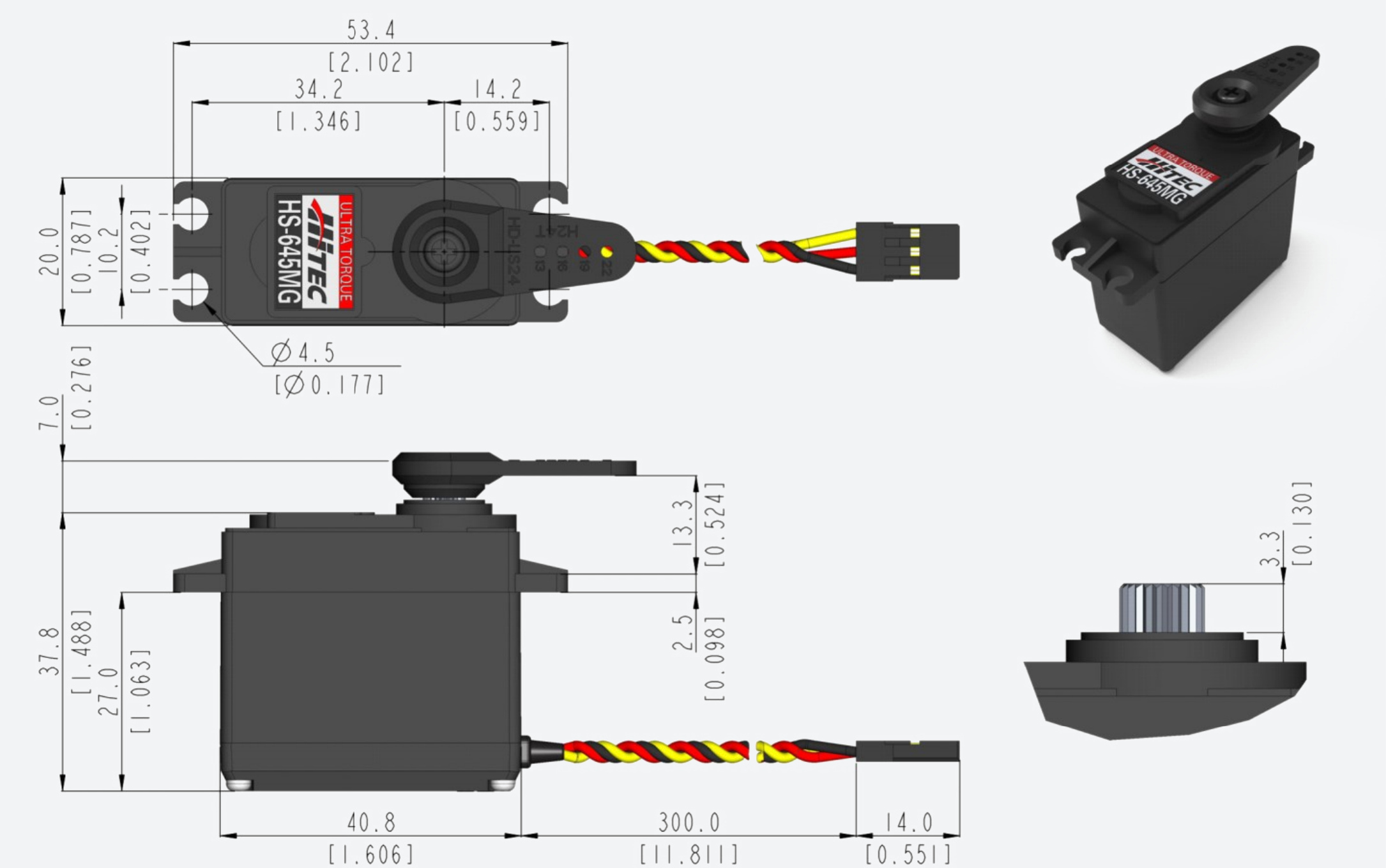 HS-645MG